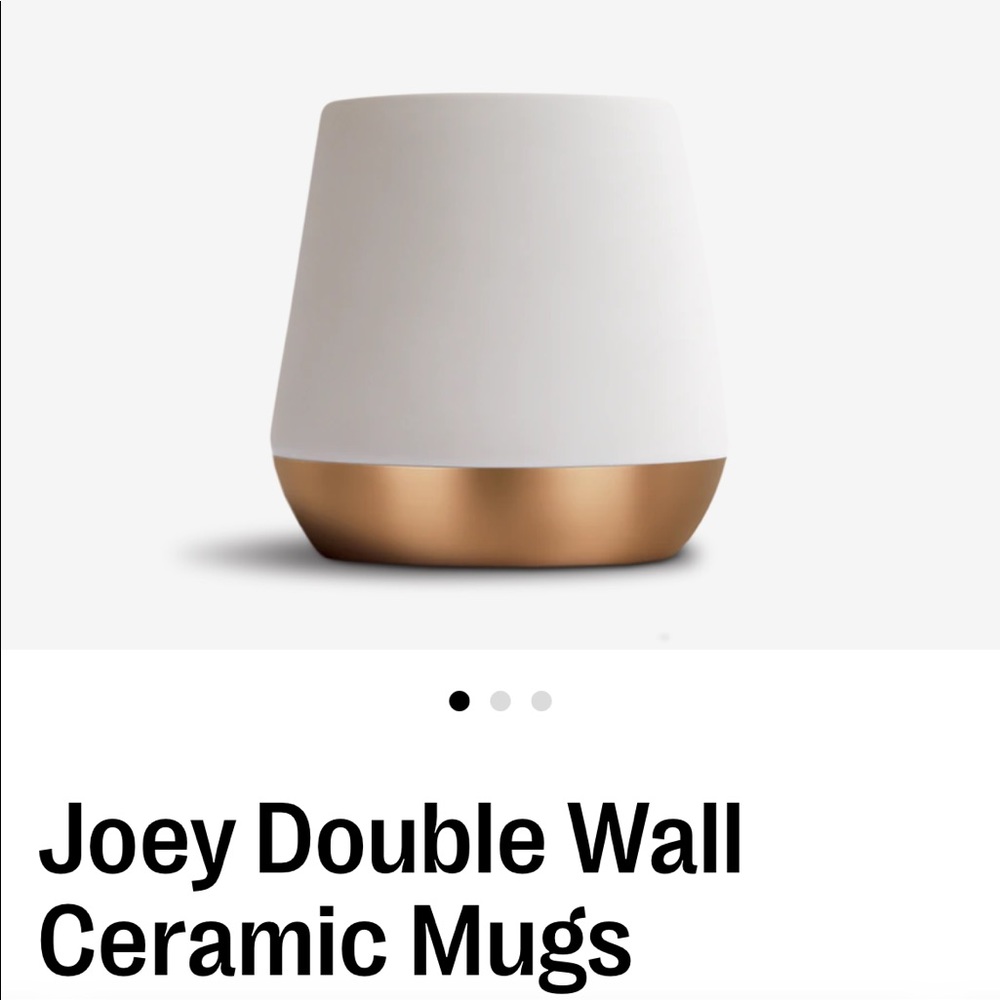 FELLOW- Joey Double Wall Ceramic Mug 8oz.